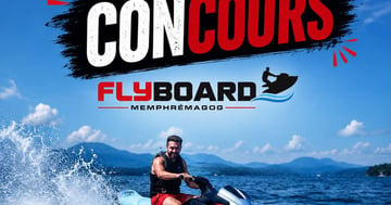 Concours Gagnez une heure de motomarine sur le lac Memphrémagog!