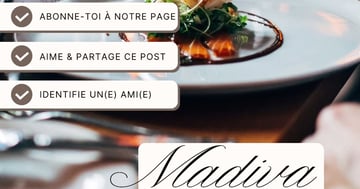 Concours Gagnez 100$ au restaurant Madiva!