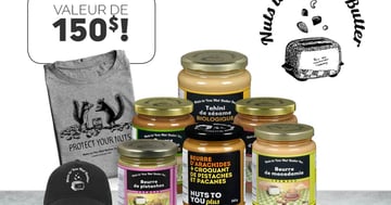 Concours Gagnez un ensemble-cadeau grâce à Nuts to You!
