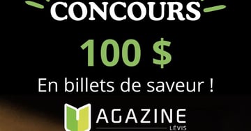 Concours Gagnez 100$ en billets-saveur au St-Hubert de Lévis Centre-Ville!