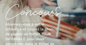 Concours Gagnez une expérience gourmande au bord du fleuve!