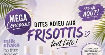 Concours Gagnez la toute nouvelle gamme Milk Shake No Frizz Allowed !