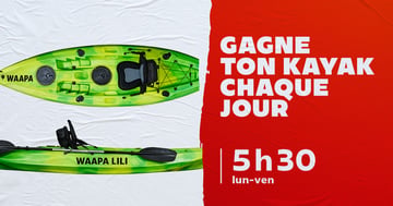 Concours CKOI 96,9 Gagnez un Kayak Waapa Lili!