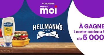 Concours Metro - La rentrée avec Hellmann's!