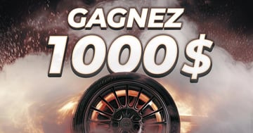 Concours Gagnez 1 000 $ pour vos nouveaux pneus!