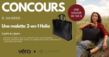Concours Gagnez un Sac Lambert
