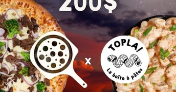 Concours Gagnez 100$ chez Pizza Salvatoré