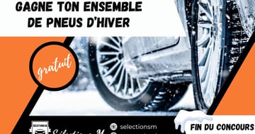 Concours Gagne ton set de Pneus d'Hiver