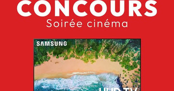 Concours Gagnez un Samsung 55 Inches Crystal UHD 4K LED TV pour vos soirées automnales!