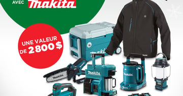 Concours BMR - Maîtrisez l’hiver avec Makita!