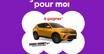 Concours Super C - Un Dodge Hornet R/T 2024 Hybride à gagner!