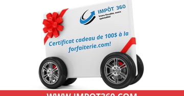 Concours Gagnez un certificat cadeau de 100$ à la Forfaiterie!