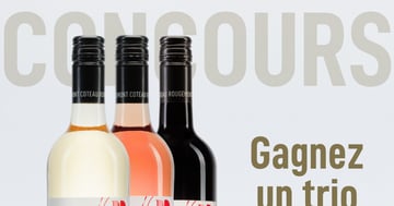 Concours Vignoble Coteau Rougemont - Gagnez un trio de vin!