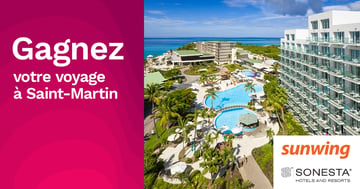 Concours Rythme 105,7 - Un voyage à St-Martin à gagner chaque semaine!