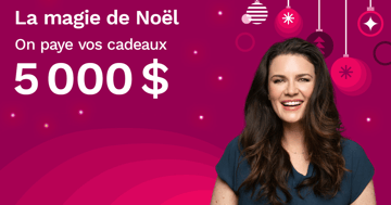 Concours Rythme 105,7 - Gagnez 5000$ pour vos cadeaux de Noël !