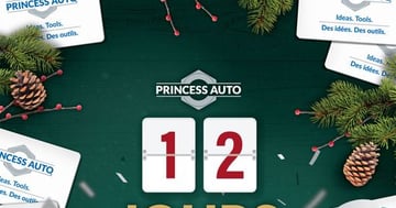 Concours Calendrier de l'Avent Princess Auto