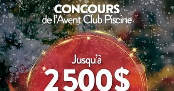 Concours Calendrier de l'Avent Club Piscine
