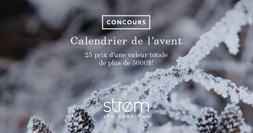 Concours Calendrier de l’avent Strøm Spa!