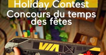 Concours Gagnez un train miniature de VIA Rail!