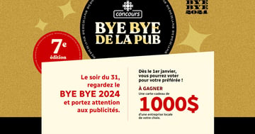 Concours Radio-Canada - Gagnez une carte-cadeau de 1000$ de votre choix!