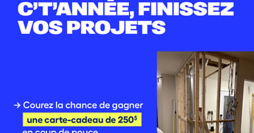 Concours RONA - Gagnez une carte-cadeau de 250$!