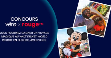 Concours Vous pourriez partir au Walt Disney World Resort avec Véronique Cloutier !