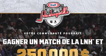 Concours Hockeyville Kraft 2025