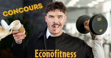 Concours Rythme FM 105,7 - Gagnez un abonnement PLATINE d'un an chez ÉCONOFITNESS d'une valeur de 389,75$