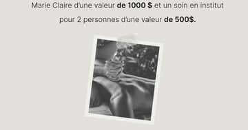 Concours Saint-Valentin Boutique Marie Claire!