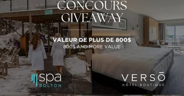 Concours Saint-Valentin Bleu Lavande, Spa Bolton et Versō hôtel-boutique!