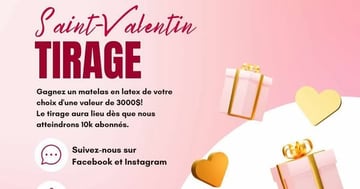 Concours Saint-Valentin Matelas Beau-Rêve!
