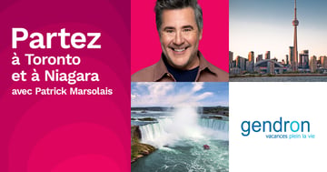 Concours Rythme 105,7 - 11 voyages pour 2 à Toronto & Niagara d'une valeur de plus de 1000$ à gagner!