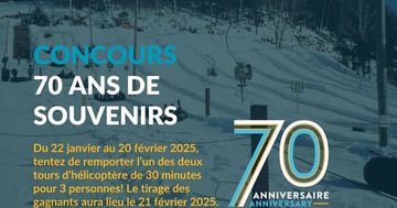 Concours Glissades des Pays d'en Haut - 70 ans de souvenirs!