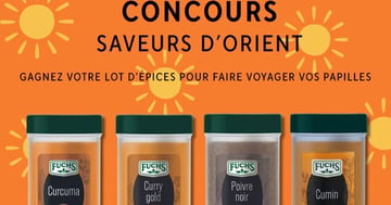Concours Gagnez une sélection d'épices Fuchs qui vous fera voyager!