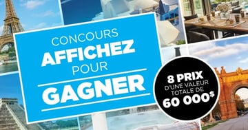 Concours Trévi - Affichez pour gagner!