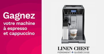 Concours Rythme FM 105,7 - Gagnez une machine à café d'une valeur de 2500$!