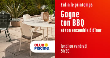 Concours CKOI 96,9 - Gagne ton BBQ et ton ensemble à diner !