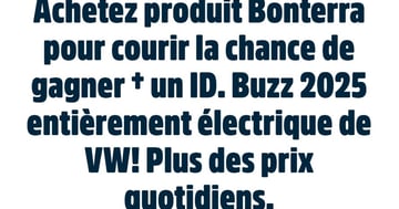 Concours Gagnez un ID. Buzz 100% électrique de Volkswagen d'une valeur de 86 495$ !