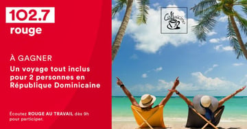 Concours Rouge 102,7 - Vous pourriez vous envoler en République Dominicaine !