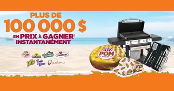 Concours 100 000$ en prix instantanés à gagner!