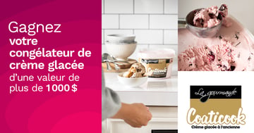 Concours Rythme 93.7 et 98.1  - Cet été, tu ne manqueras pas de crème glacée!