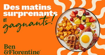 Concours Rythme FM 105,7 - Gagnez une carte-cadeau Ben & Florentine!