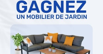 Concours Gagnez un ensemble de patio d'une valeur de 999,99 $