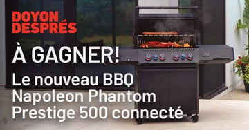 Concours WKND 91,9 - Gagnez un BBQ Napoleon Phantom Prestige 500!