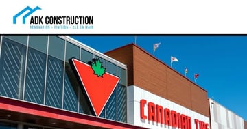Concours ADK Construction - Gagnez un certificat-cadeau de 100 $ chez Canadian Tire!