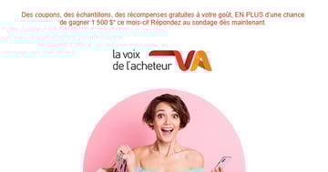 Concours Carte-Cadeau de 1500$ La Voix de l'Acheteur