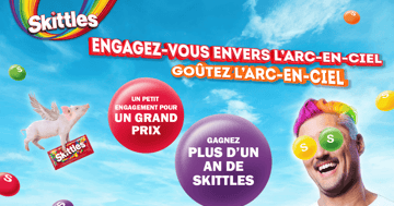 Concours Gagnez plus d'un an de Skittle!