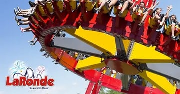 Concours Passeport Vacances - Gagnez 2 billets journaliers à La ronde et à l’International des Feux Loto-Québec.