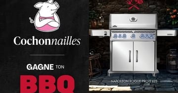 Concours Plaisirs Gastronomiques - Gagne un BBQ haut de gamme ET un approvisionnement de saucisses Cochonnailles!