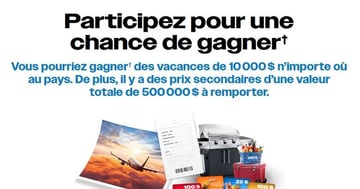 Concours Kruger - Gagnez des vacances de 10 000 $ n’importe où au pays !
